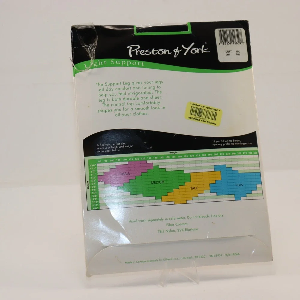 Berkshire Preston & York Nice Touch Pantyhose Bundle‎ Womens Multi Size